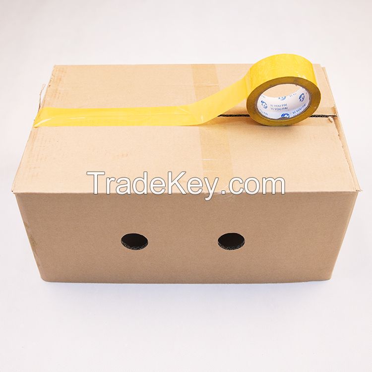Orange Color Opp Adhesive Industrial Packing Gum Tape Used for Product Binding