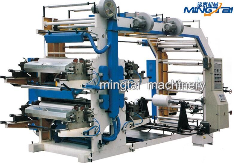 4 colors flexographic printing machine for paper/paper bag/woven bag