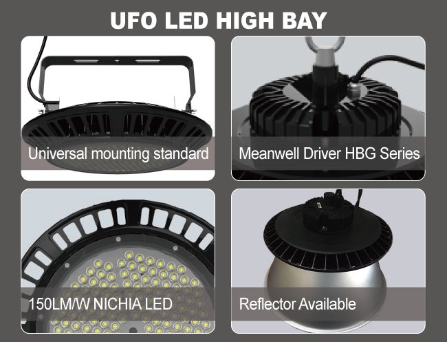 200W LED UFO Highbay Lamp