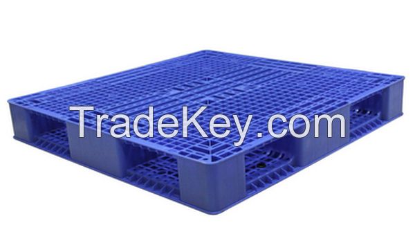  heavy duty stackable double sides HDPE plastic pallet for sale