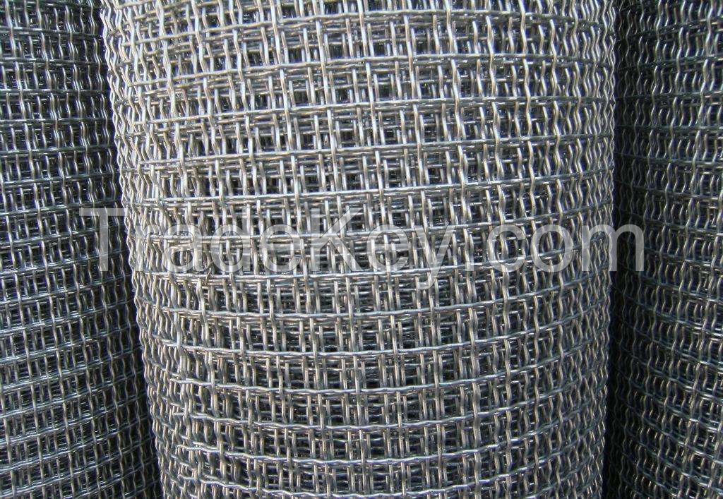 mining  screen  mesh /anping produce crimped wire mesh hot sales