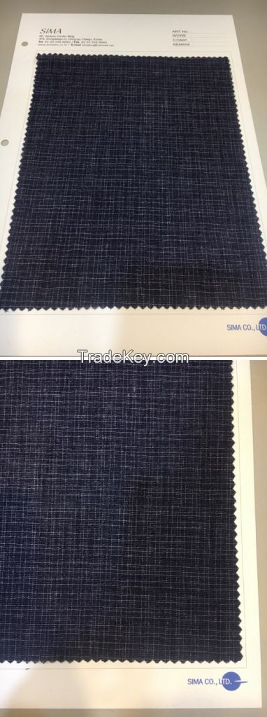 yarn dyed woven fabric