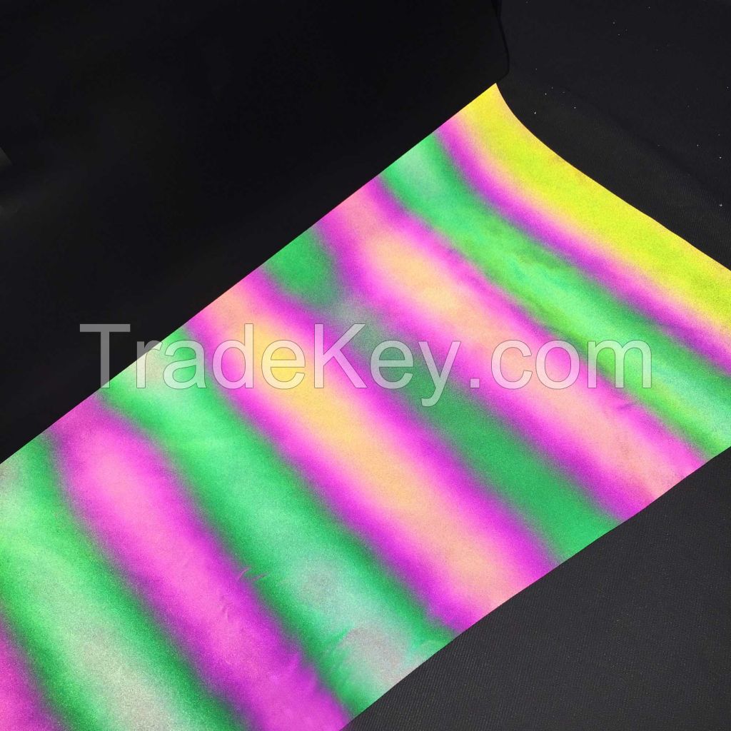 rainbow reflective heat transfer vinyl