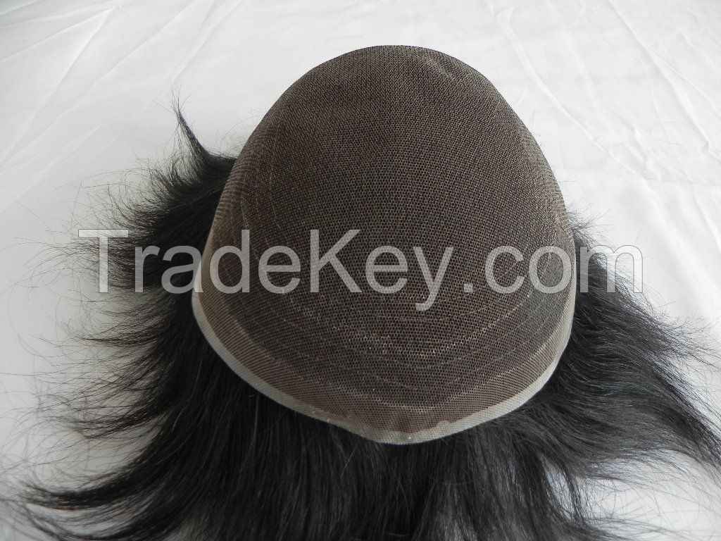 French lace toupee/men's toupee