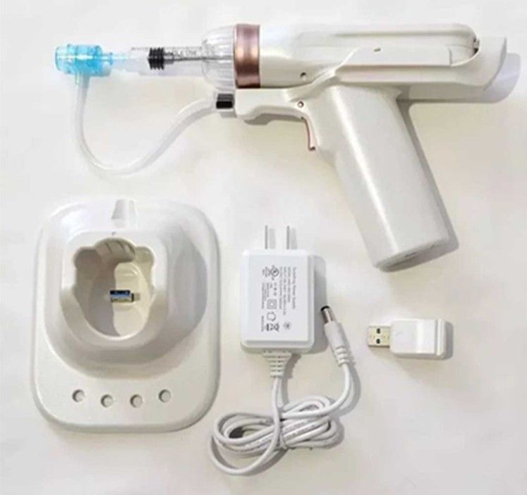  Mini Hand Held USE Charge EZ Multi Injector Water Mesotherapy Gun with LED Screen