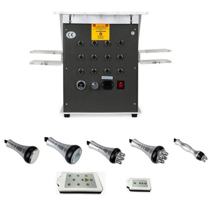 Ultrasonic Cavitation Machine Lipo Laser+ Cavitation+RF+Vacuum/ RF Cavitation Vacuum Lipo Laser Slimming Machine