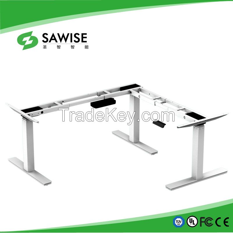 2017 new design intelligent electric stadning desk