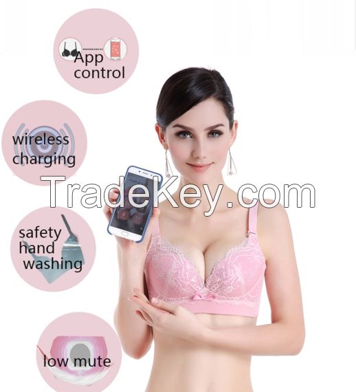 Hotsale breast care Bluetooth control  massage bra