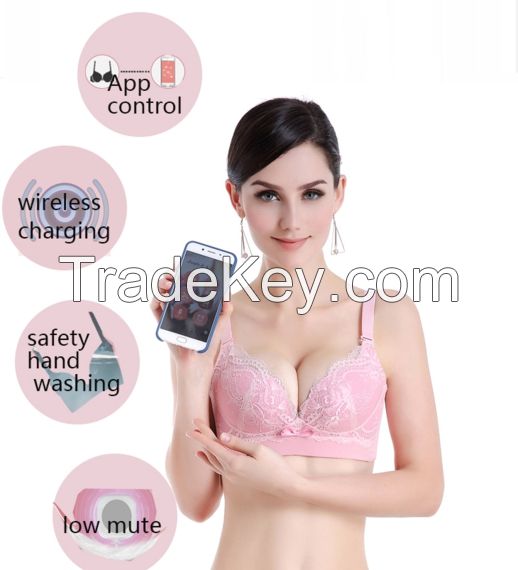 Lungto breast care wireless charging micro-vibration massage bra