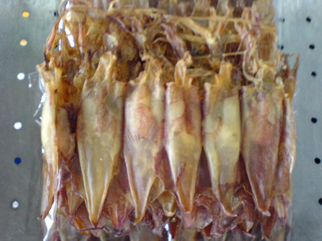 Dried squid with roe