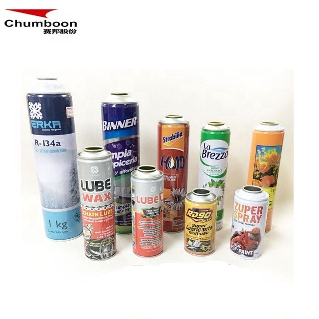 Chumboon Empty Aerosol Tinplate Can for Spray Paint Air Freshener