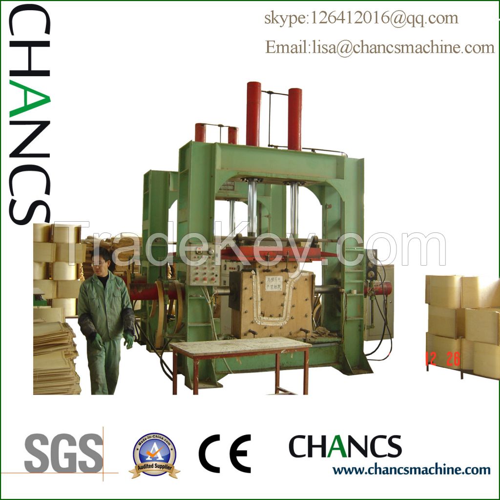 Three Direction High Frequency Plywood Bending Press--CHANCS MACHINE