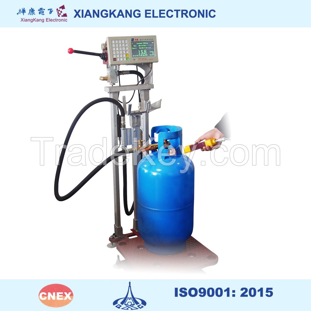 Electronic lpg filling machinery for gas spring filling