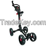 Orlimar 2015 Bullit Click 4 Wheel Golf Push Cart