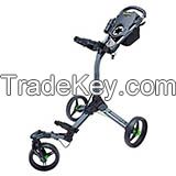 New Bag Boy TriSwivel II Golf Push Cart Grey 