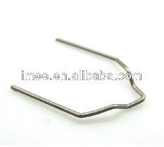 Staple, for hot stapler/plastic welder/heat welder