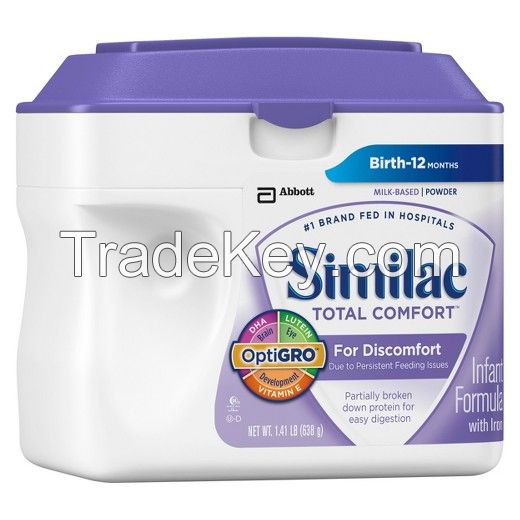 Similac Total Comfort Powdered Formula for Discomfort, 1.41 Lbs, (Pack of 4)