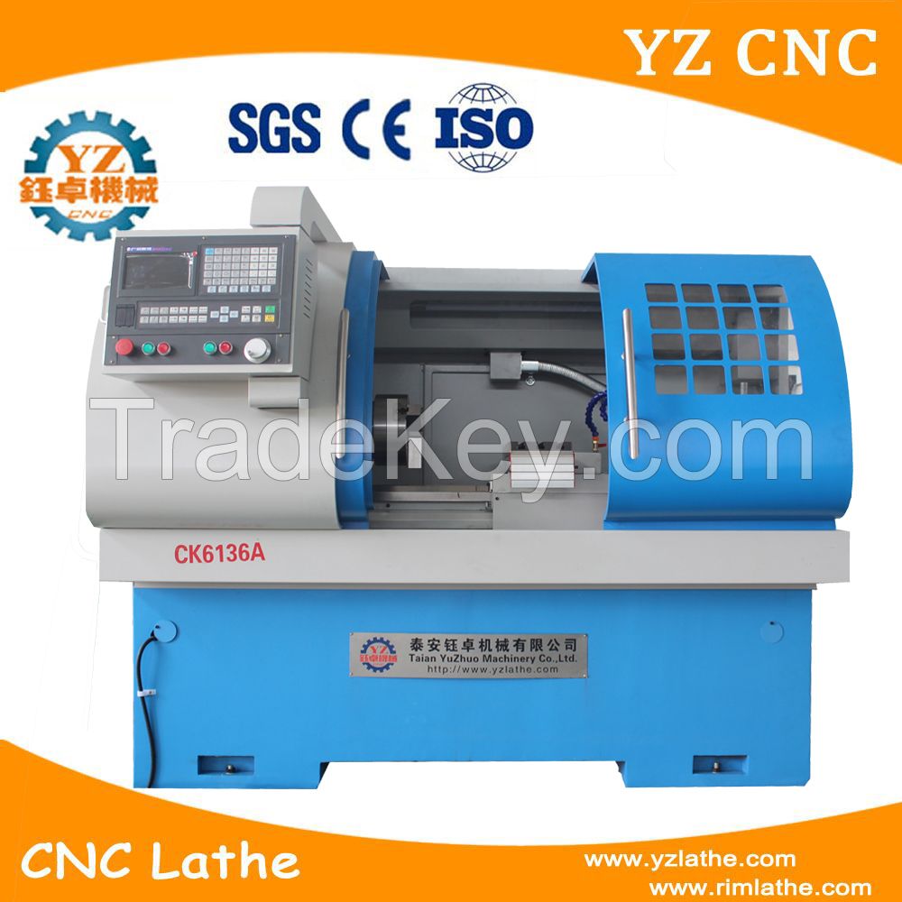 High rigidity and high productivity cnc lathe machine CK6136