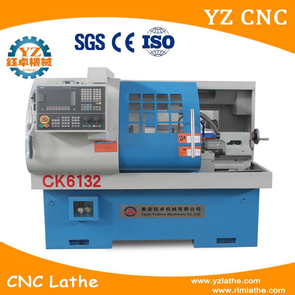 CK6132 High quality low price horizontal small cnc lathe machine for metal turning