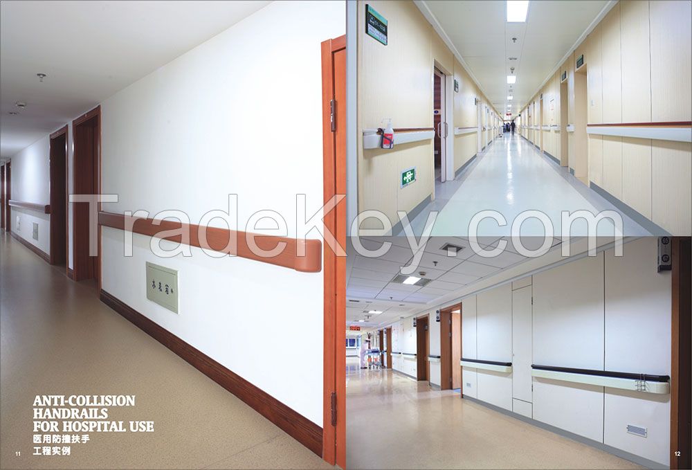 Hospital wall guard