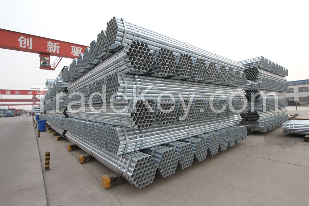 BS1387 Hot Dipped Galvanized steel pipe/ Water pipe/ Structure pipe