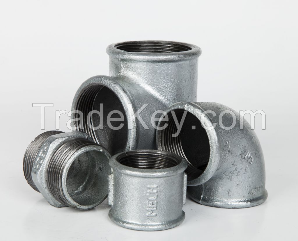 UL FM Approved (Lining Plastic) Malleable Iron Pipe Fittings