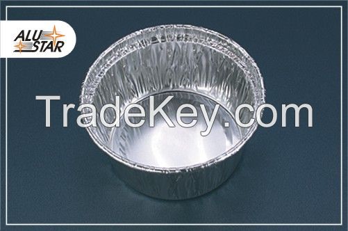 High quality round alumimum foil container