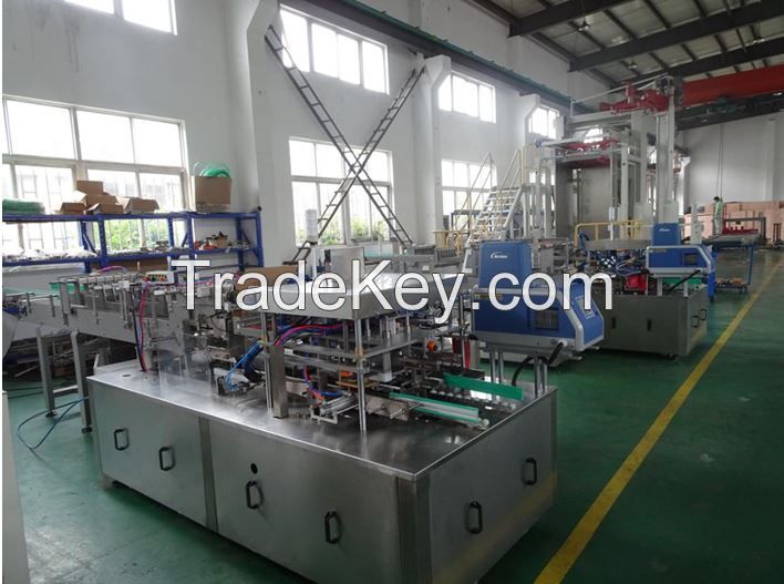 Full automatic Food Can wraparound packer