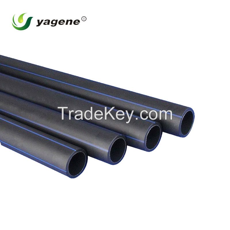 Yagene Manufacture Wholesale PE100 Material Water Supply and Irrigation HDPE Pipes