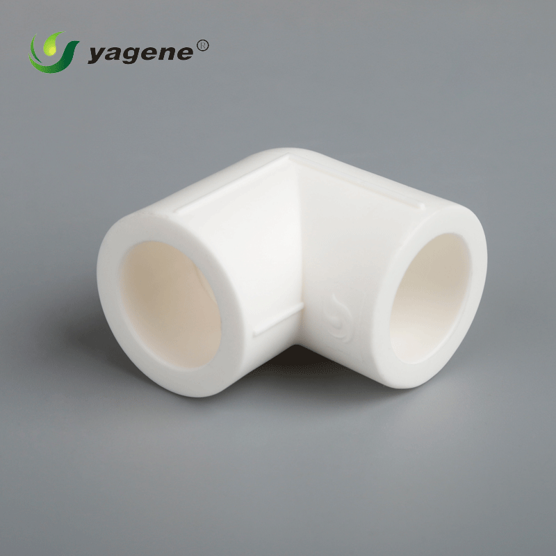 Factory Wholesale Yagene PPR Pipe Fittings 90 Degree Elbow