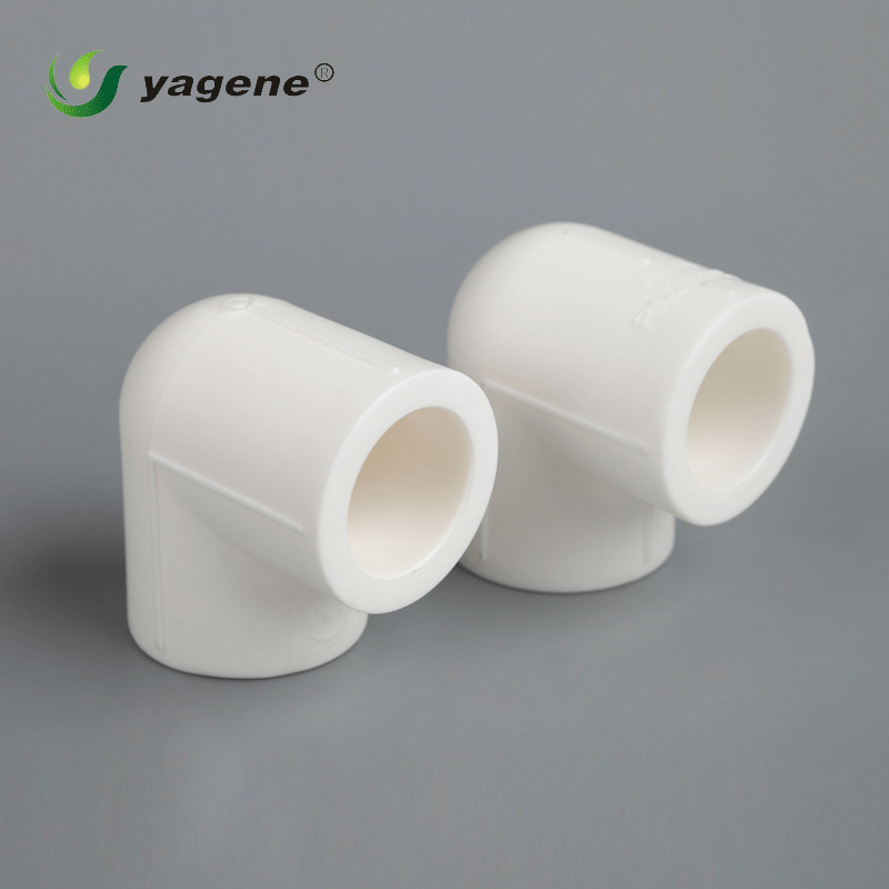 Factory Wholesale Yagene PPR Pipe Fittings 90 Degree Elbow