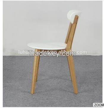 China Factory White Color Wood Dining Chair,Wedding Chair