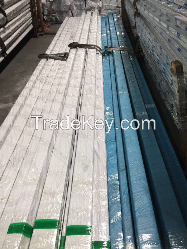 aluminium extrusions, stainless steel pipes, sheets