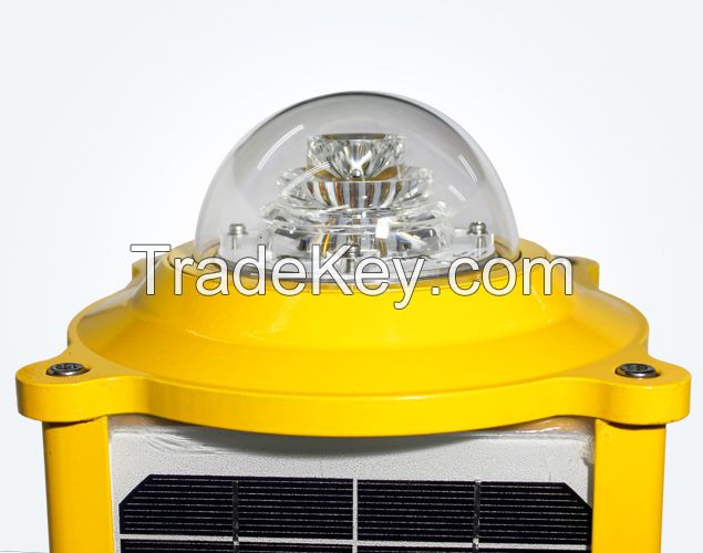 FS810 Solar Powered Low Intensity  Aviation Obstruction Light