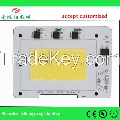 110V 220V Driveless 10W 30W 50W AC Cob Led with Epistar Chip for LED Flood Light