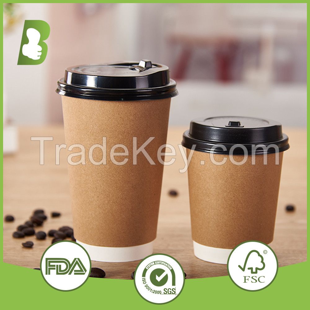 customed double wall paper cups