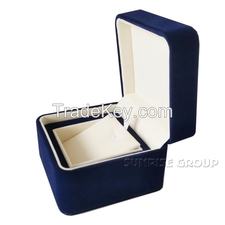 Exquisite Private Custom Densign Square Different Color Jewelry Box