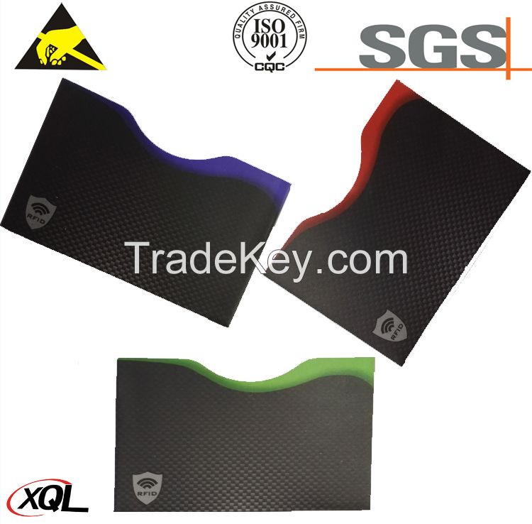 2017 new products rfid card sleeve manufacturer