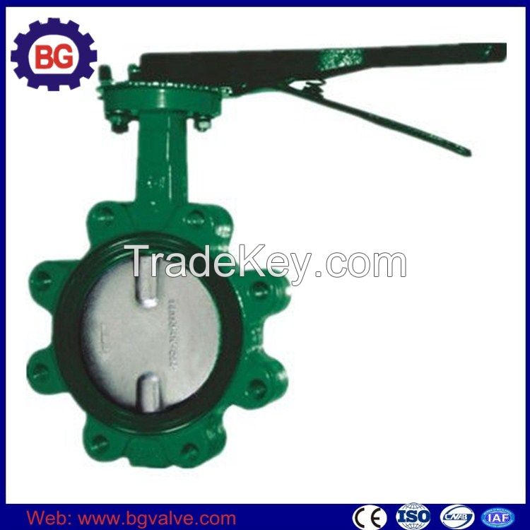Cast Iron Body Stainless Steel Disc Butterfly Valve
