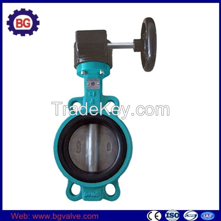 Cast Iron Body Stainless Steel Disc Butterfly Valve