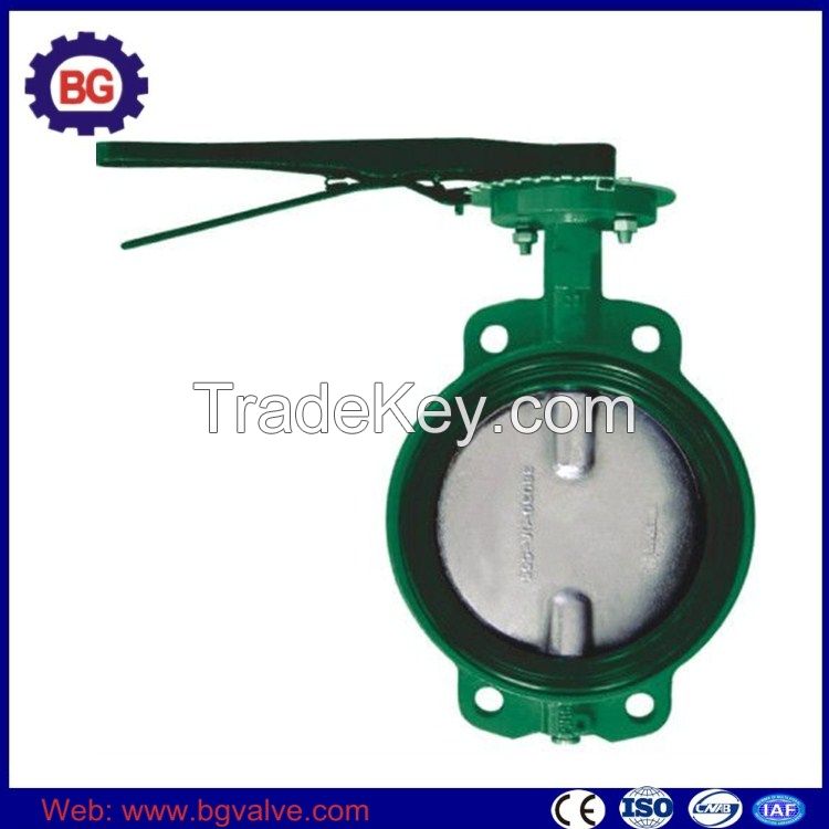 Cast Iron Body Stainless Steel Disc Butterfly Valve