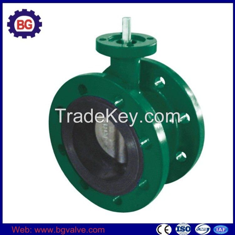 Flanged Body Style Butterfly Valve 
