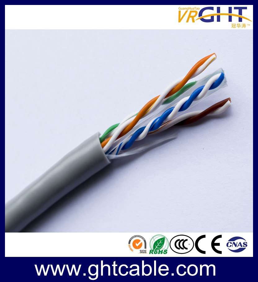 23AWG Cu Indoor UTP Cat6e Cable