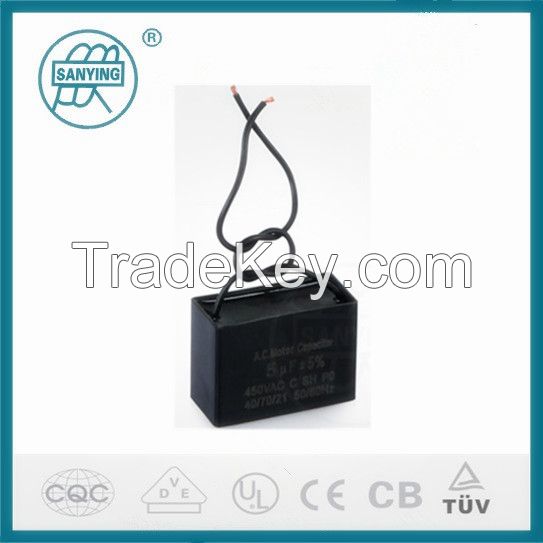 Brand supplier electrolytic AC fan capacitors