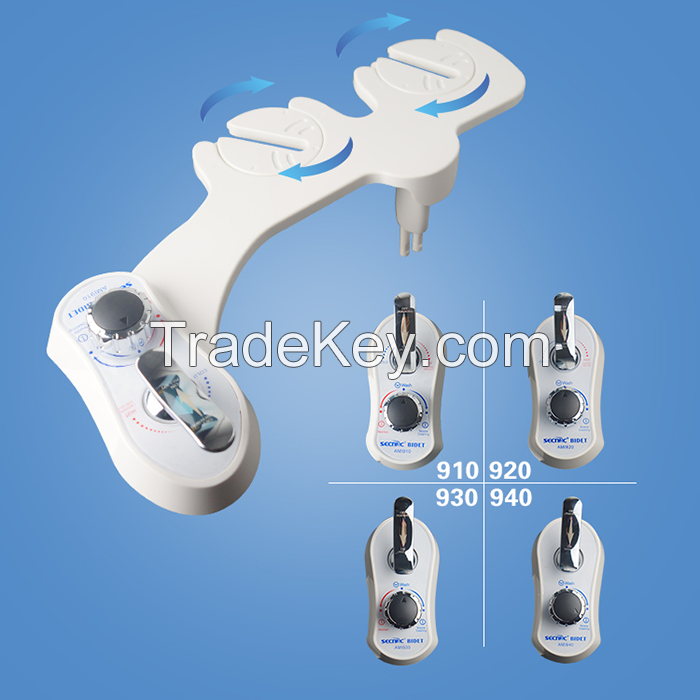 dual nozzle, nozzles self-cleanning, woman wash, butt wash, hot and cold water toilet bidet