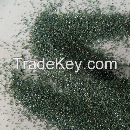 black and green silicon carbide