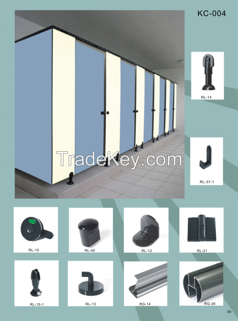 Nylon Anti- corrosion Toilet Partition Accessories