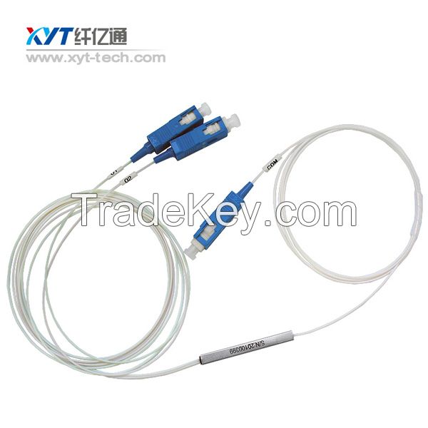  1x2 1x4 1x8 1x16 fiber optic PLC splitter 