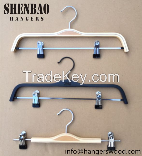 Wooden Pants Hanger Factory Direct Wholesale