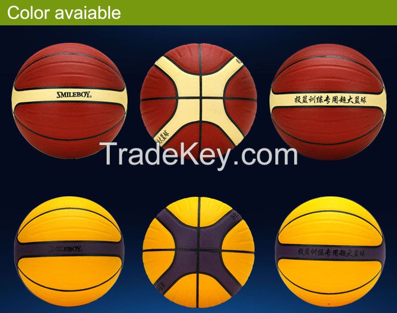 Smileboy official size and weight custom basketball for training